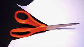 SCISSOR CUTTING PAPER SOUND EFFECT [upl. by Aicenav]