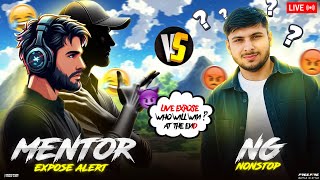 MENTORx vs NONSTOP Live Expose  Who will win  NonstopGaming [upl. by Elletse]