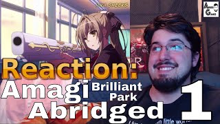 Amagi Brilliant Park Abridged  EP 1 Reaction AirierReacts [upl. by Notirb683]