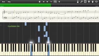 Fractale  Down By The Salley Gardens  piano simple arrange [upl. by Wanyen513]