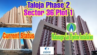 Taloja Phase 2 Sector 36 Plot 1  LIG TOWER  Paint Work Update  Current Status  Cidco Project [upl. by Sitto730]