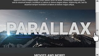 How To Create a Cool Parallax Scrolling Effect For Your Websites [upl. by Longerich990]