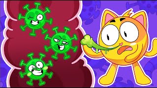 There Boogers in the Nose 😨👃More Funny Kids Educational Cartoons by 4 Friends [upl. by Gladis691]