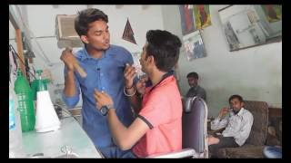 Funny Salon or Barber Prank  Daring amp Dangerous Prank [upl. by Britni779]