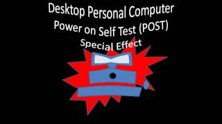 Turning on a PC Personal Computer Boot  Sound Effect [upl. by Suehtomit]