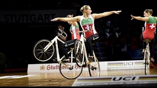 2016 UCI Indoor Cycling World Championships  Artistic Cycling  Day 1 [upl. by Ardnasirk]