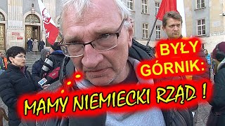 Górnik przyszedł na protest rolników A potem wyrzucił z siebie wszystko co mu leżało na wątrobie [upl. by Eelyahs]