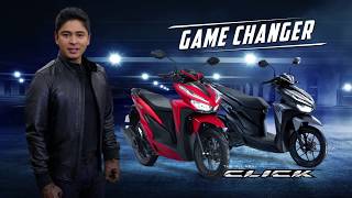 HONDA CLICK 150i and 125i feat COCO MARTIN  THE GAME CHANGER [upl. by Chilt]