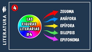 ​🔵LAS FIGURAS LITERARIAS con ejemplos parte 4  Zeugma Anáfora Epifora silepsis epifonema [upl. by Eive]