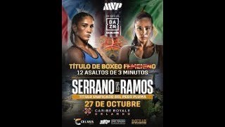 Amanda Serrano vs Danila Ramos [upl. by Chancey]