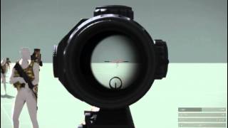 New collimator tech for Arma 3 used in reticle [upl. by Dnomrej]