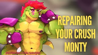 M4M Repairing Your Crush Monty Montgomery Gator Roleplay Flirty [upl. by Akiehsat]