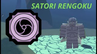 Showcase Satori Rengoku  Shindo Life [upl. by Yedorb43]