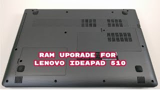 How to upgrade Ram Lenovo Ideapad 510 [upl. by Hadlee]