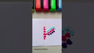 Bottle art diy watercolor bookmark nature love art diyideas craft acrylic viral trending [upl. by Jaine215]