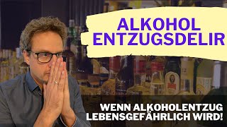 Alkoholentzugsdelir – Wenn Alkoholentzug lebensgefährlich wird heilpraktikerwissenkompakt [upl. by Feldman783]