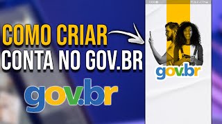 Como criar conta no Govbr pelo celular [upl. by Lipsey]