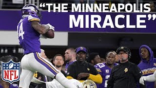 Home Radio Broadcasters Freak Out on Stefon Diggs WalkOff Minneapolis Miracle TD  NFL Highlights [upl. by Hares]