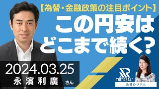 【為替・金融政策の注目ポイント】円安どこまで続く？（第一生命経済研究所 首席エコノミスト 永濱利廣さん）為替のリアル [upl. by Haem906]