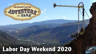 Cliffhanger front seat onride 4K POV 60fps Glenwood Caverns Adventure Park [upl. by Roche]