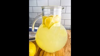 Homemade Lemonade Recipe [upl. by Corel]