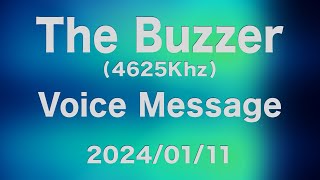 UVB76NzhTI Voice Message 20240111 1201UTC recording fail [upl. by Notirb]