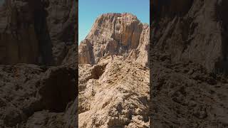 Küçük Demirkazık’tan Büyük Demirkazık’a bakış ⛰️ aladaglar keşfet mountains drone dji travel [upl. by Aivad]