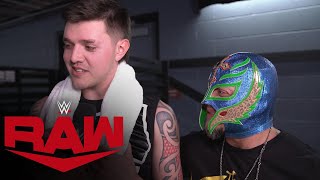 Rey Mysterio is proud of Dominik after defeating The Miz Raw Exclusive Feb 7 2022 [upl. by Terese]