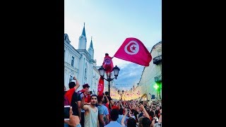 Crazy Atmosphere by Tunisians Fans in Moscow [upl. by Ruggiero]