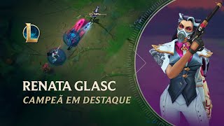 League of Legends Renata Glasc  Mecânica de jogo  Campeã em Destaque [upl. by Josi]