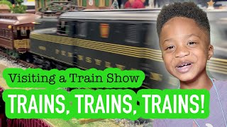 Greenbergs Train amp Toy Show – Edison NJ  New Jersey Expo Center [upl. by Enail]