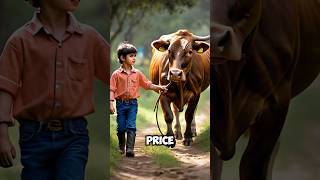 A Boy sold a family Cow 🐄 for beans  shorts animals stories moralstories [upl. by Kcir]