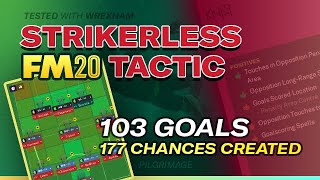 Amazing Strikerless Tactic Won Multiple Trophies  Football Manager 2020 Tactics [upl. by Yrojram842]