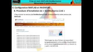 03 Configuration Inventor to MATLAB [upl. by Esertak]