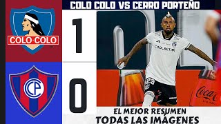 COLO GANA DE FORMA AGÓNICA LO DE VIDAL CAE EL CERRO PORTEÑO DE MANOLO JIMÉNEZ AMPLIO RESUMEN [upl. by Tasia]