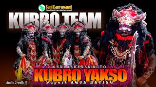 JARANAN BUTO KUBRO YAKSO LIVE KEBONDALEM  KUBRO TEAM suport AQUA RACING [upl. by Eilitan]