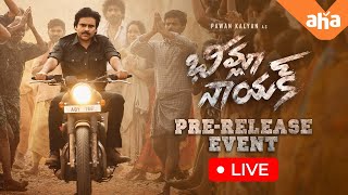 Bheemla Nayak Pre Release Event Live  Pawan Kalyan Rana Daggubati Nithya Menen  aha videoIN [upl. by Sosthenna]