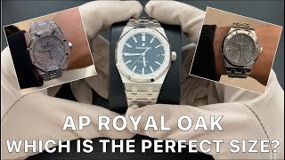 Which is the perfect size Royal Oak 37 38 39 or 41mm 4K [upl. by Melia]