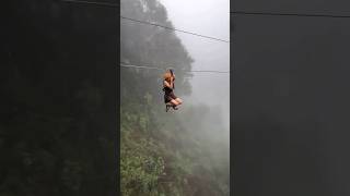 zipline this 😭 top commentszipline viralvideos shorts trill thrill trending viralshorts [upl. by Naga]