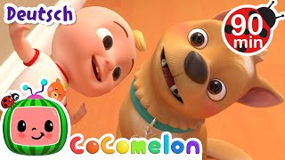 Das kleine Huendchen Bingo  CoComelon  JJs Animal Time Deutsch  Cartoons und Kinderlieder [upl. by Nivert]