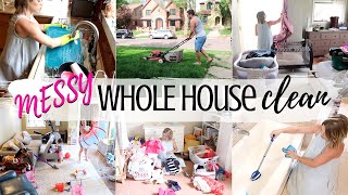 NEW 2019 EXTREME WHOLE HOUSE CLEAN  SUPER MESSY HOUSE  💪ULTIMATE CLEANING MOTIVATION [upl. by Eerej]