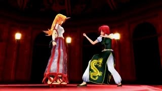 Touhou MMD  Burning Meiling Episode 5 RU subs [upl. by Yttik]