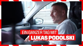 EIN TAG mit LUKAS PODOLSKI  FC Inside  ABSCHIEDSSPIEL  1 FC Köln [upl. by Donoghue]