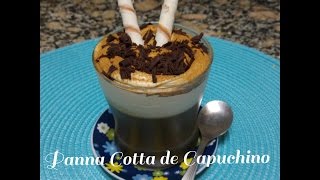 PANNA COTTA DE CAPUCHINO [upl. by Kristof]