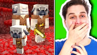 10 Bizarre Creaties Door Minecraft Fans😂 [upl. by Demeter]