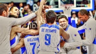 Saludo Gilas Pilipinas Highlights 27th FIBA ASIA 2013 [upl. by Namhar]