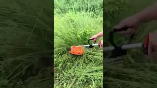 Grass removal process Good tools can increase work efficiency [upl. by Einnahc]