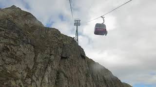 Luftseilbahn Bettmeralp  Bettmerhorn Bergfahrt [upl. by Shanly]