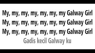 Galway Girl  Ed Sheeran English amp 日本語 lyrics [upl. by Varick]