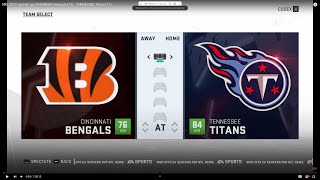 NFL 2019 третий тур CINCINNATI Bengals 12  TENNESSEE Titans 11 [upl. by Sontich]